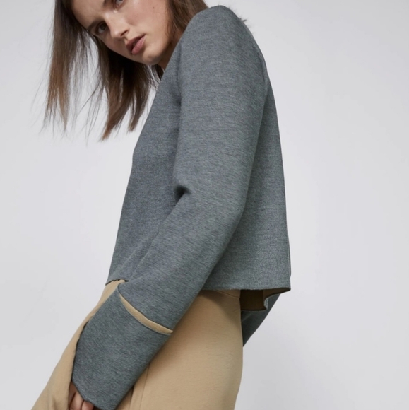 Zara Sweater Top Size Medium NWOT - Picture 1 of 6